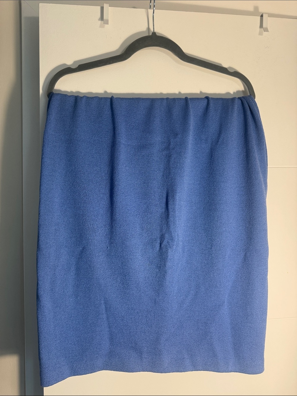 ST. JOHN vintage Blue Knit Skirt